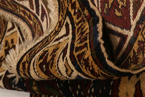 Shirvan Brown Hand Knotted 37 X 75 Area Rug 100-27320 Image 5