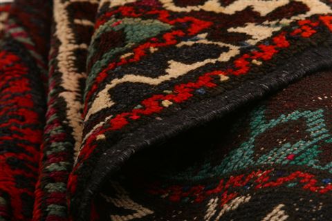 Kazak Red Hand Knotted 311 X 55 Area Rug 253-27321 Image 3