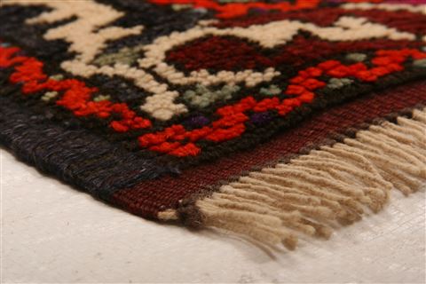 Kazak Red Hand Knotted 311 X 55 Area Rug 253-27321 Image 8