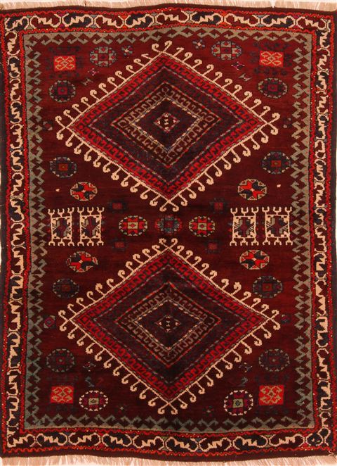 Kazak Red Hand Knotted 311 X 55 Area Rug 253-27321 Image 0