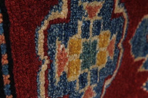 Kazak Red Hand Knotted 37 X 52 Area Rug 250-27322 Image 11