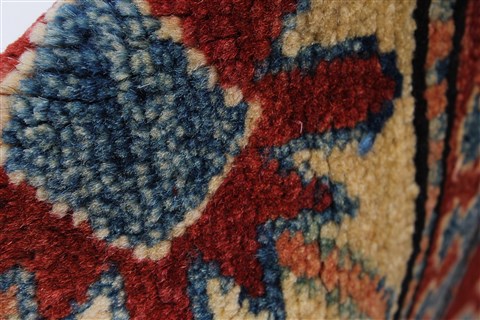 Kazak Red Hand Knotted 37 X 52 Area Rug 250-27322 Image 12
