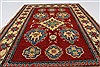 Kazak Red Hand Knotted 37 X 52  Area Rug 250-27322 Thumb 4