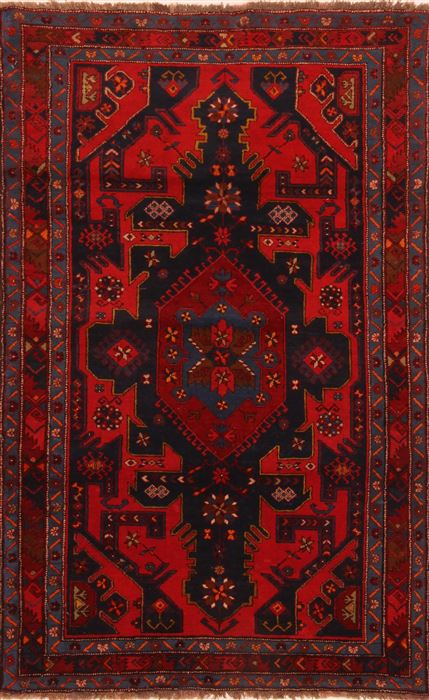 Kazak Red Hand Knotted 311 X 63 Area Rug 253-27323 Image 0