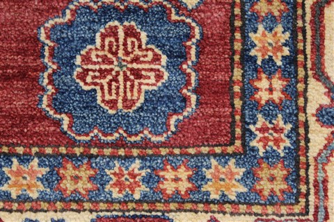 Kazak Red Hand Knotted 42 X 60 Area Rug 250-27325 Image 9