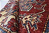 Kazak Red Hand Knotted 42 X 60 Area Rug 250-27325 Thumb 12