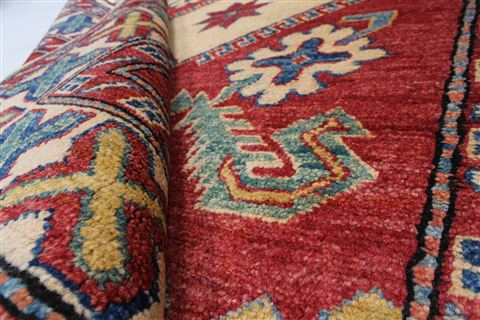 Kazak Blue Hand Knotted 37 X 53 Area Rug 250-27326 Image 11