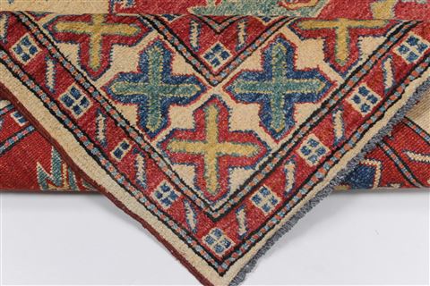 Kazak Blue Hand Knotted 37 X 53 Area Rug 250-27326 Image 1