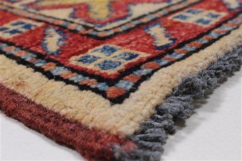 Kazak Blue Hand Knotted 37 X 53 Area Rug 250-27326 Image 22