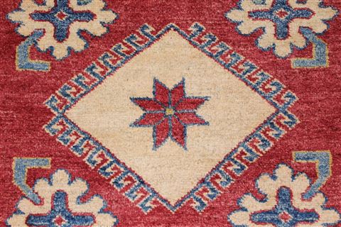 Kazak Blue Hand Knotted 37 X 53 Area Rug 250-27326 Image 5