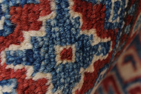 Kazak Red Hand Knotted 37 X 53 Area Rug 250-27327 Image 10