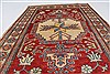 Kazak Red Hand Knotted 37 X 53  Area Rug 250-27327 Thumb 3