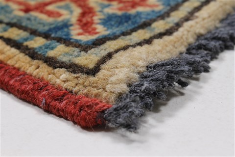 Kazak Red Hand Knotted 37 X 56 Area Rug 250-27328 Image 8