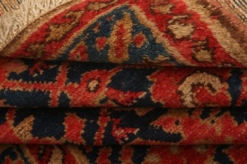 Hamedan Red Hand Knotted 35 X 51 Area Rug 253-27329 Image 5