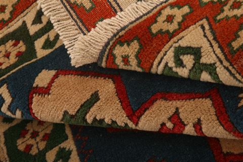 Shirvan Blue Hand Knotted 32 X 511 Area Rug 253-27330 Image 4