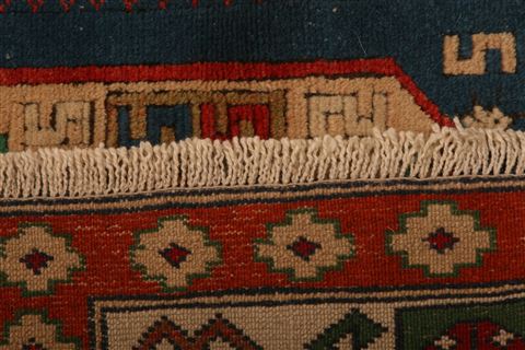 Shirvan Blue Hand Knotted 32 X 511 Area Rug 253-27330 Image 7