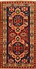 Shirvan Blue Hand Knotted 32 X 511  Area Rug 253-27330 Thumb 0