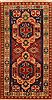 Shirvan Blue Hand Knotted 32 X 511 Area Rug 253-27330 Thumb 0