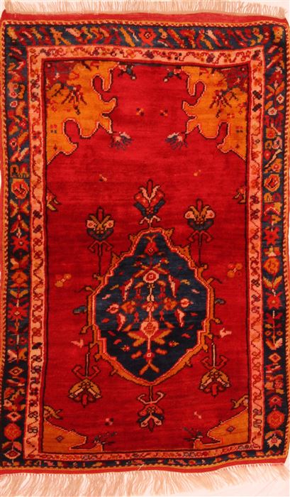 Kazak Red Hand Knotted 32 X 50 Area Rug 253-27332 Image 0