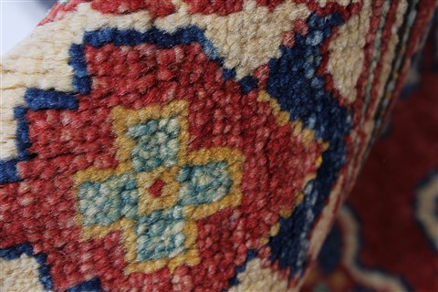 Kazak Red Hand Knotted 39 X 55 Area Rug 250-27333 Image 12