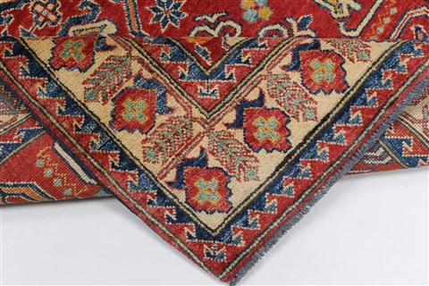 Kazak Red Hand Knotted 39 X 55 Area Rug 250-27333 Image 2