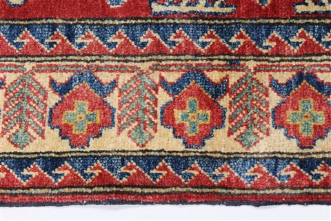 Kazak Red Hand Knotted 39 X 55 Area Rug 250-27333 Image 5