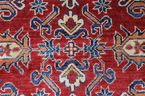 Kazak Red Hand Knotted 39 X 55 Area Rug 250-27333 Image 6