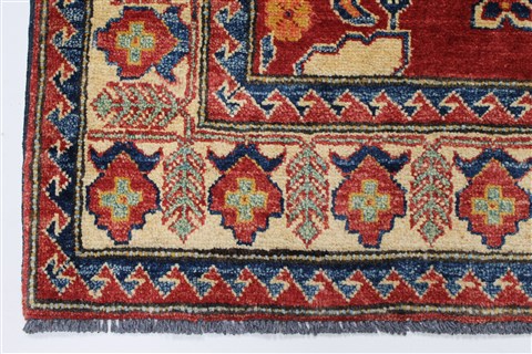 Kazak Red Hand Knotted 39 X 55 Area Rug 250-27333 Image 7