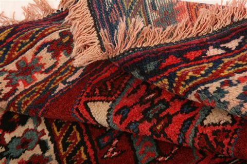 Kurdi Red Hand Knotted 39 X 64 Area Rug 253-27334 Image 5