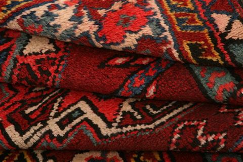 Kurdi Red Hand Knotted 39 X 64 Area Rug 253-27334 Image 6