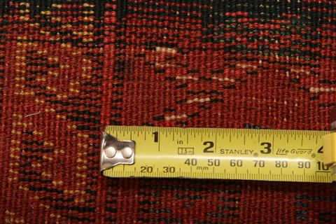 Kurdi Red Hand Knotted 39 X 64 Area Rug 253-27334 Image 7