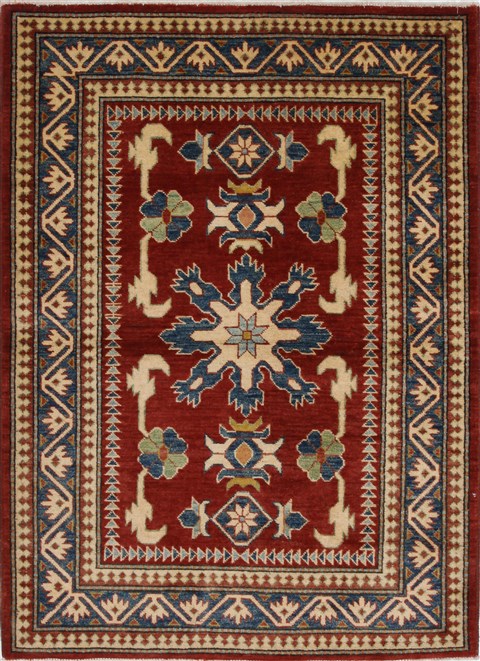 Kazak Red Hand Knotted 311 X 54  Area Rug 250-27335 Image 0