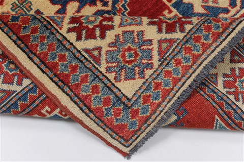 Kazak Red Hand Knotted 311 X 58 Area Rug 250-27336 Image 2