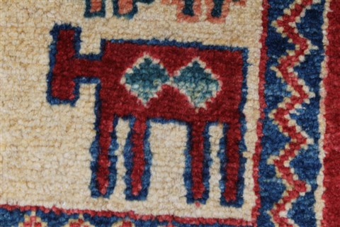 Kazak Red Hand Knotted 311 X 58 Area Rug 250-27336 Image 9