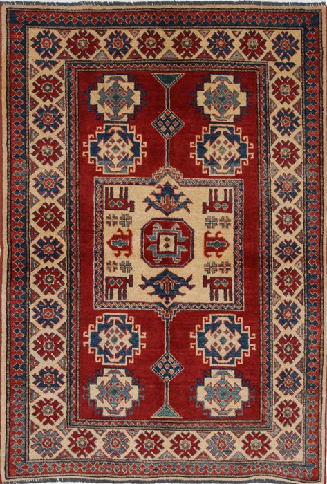 Kazak Red Hand Knotted 311 X 58 Area Rug 250-27336 Image 0