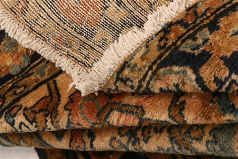 Lilihan Orange Hand Knotted 36 X 49 Area Rug 100-27338 Image 4
