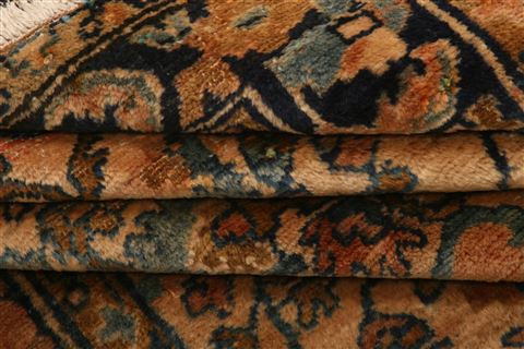 Lilihan Orange Hand Knotted 36 X 49 Area Rug 100-27338 Image 5