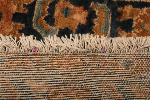 Lilihan Orange Hand Knotted 36 X 49 Area Rug 100-27338 Image 7