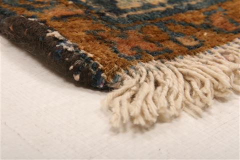 Lilihan Orange Hand Knotted 36 X 49 Area Rug 100-27338 Image 8