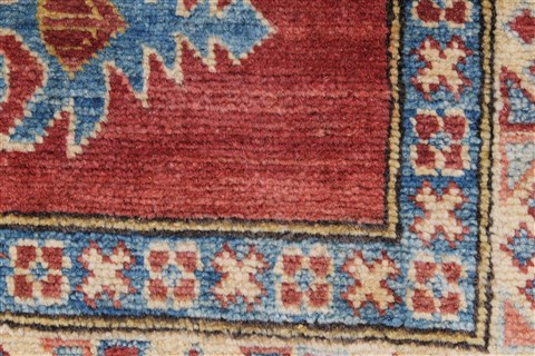 Kazak Red Hand Knotted 36 X 55 Area Rug 250-27339 Image 10