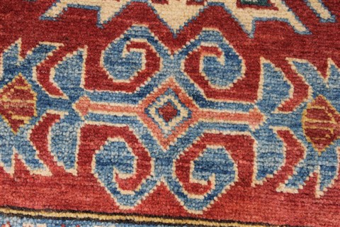 Kazak Red Hand Knotted 36 X 55 Area Rug 250-27339 Image 9