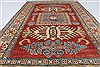 Kazak Red Hand Knotted 36 X 55  Area Rug 250-27339 Thumb 4