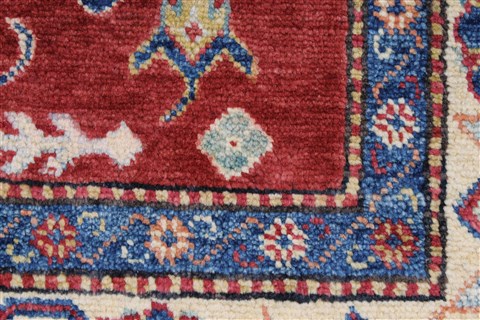 Kazak Blue Hand Knotted 38 X 57 Area Rug 250-27340 Image 10