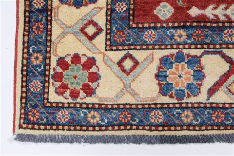 Kazak Blue Hand Knotted 38 X 57 Area Rug 250-27340 Image 7