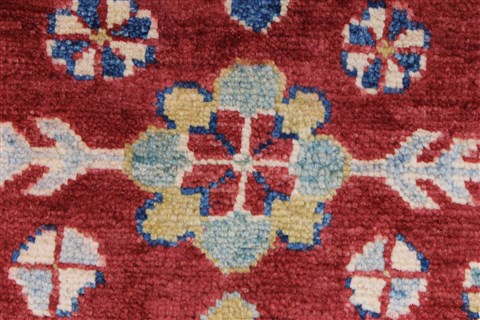 Kazak Blue Hand Knotted 38 X 57 Area Rug 250-27340 Image 9