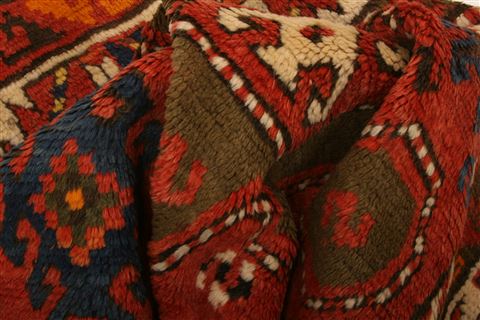 Kazak Red Runner Hand Knotted 48 X 97 Area Rug 100-27341 Image 2