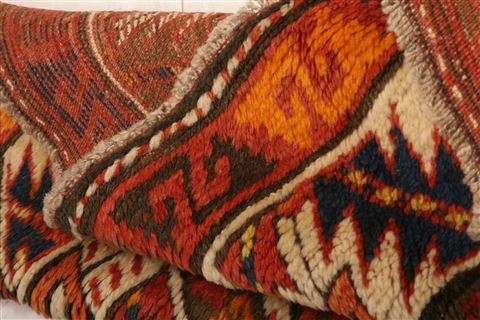 Kazak Red Runner Hand Knotted 48 X 97 Area Rug 100-27341 Image 4