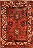 Kazak Red Runner Hand Knotted 48 X 97  Area Rug 100-27341 Thumb 0