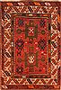 Kazak Red Runner Hand Knotted 48 X 97 Area Rug 100-27341 Thumb 0
