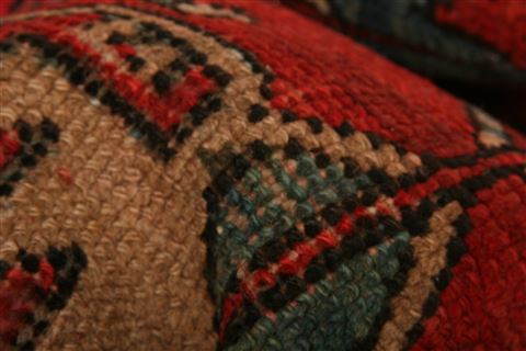 Karabakh Red Runner Hand Knotted 48 X 97 Area Rug 253-27342 Image 1